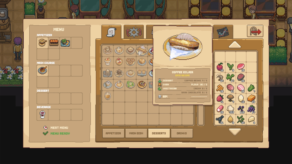 Chef RPG restaurant gameplay screenshot – Chef RPG review