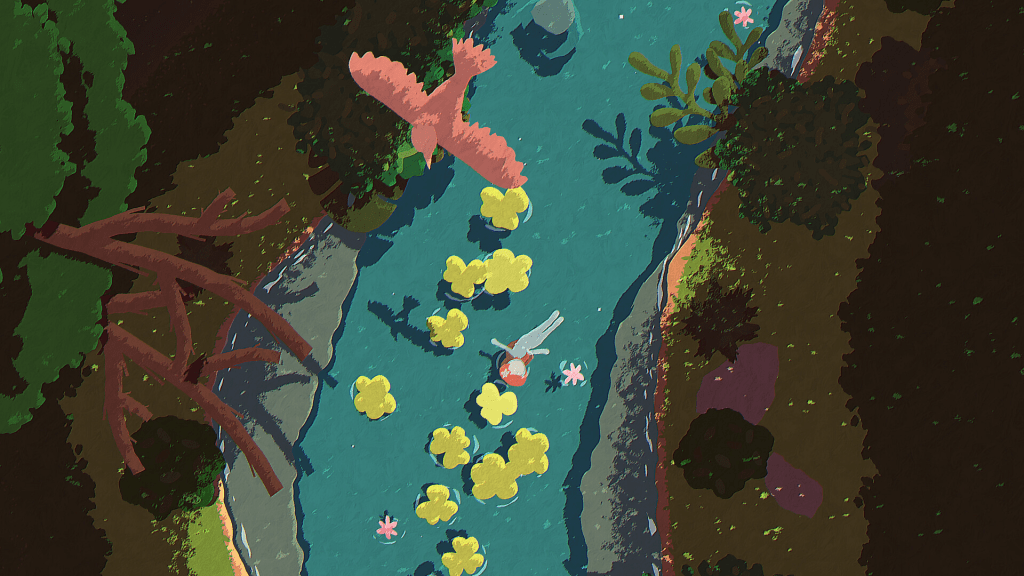 Naiad gameplay screenshot. 