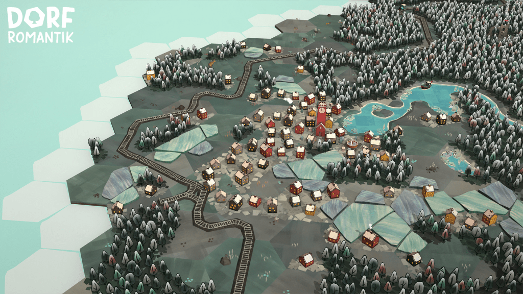 Dorfromantik gameplay screenshot. 