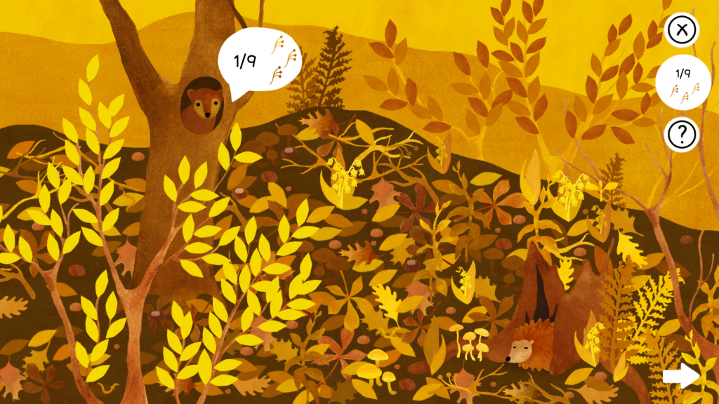 Under Leaves gameplay screenshot. 